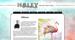 Desktop Screenshot of haleyart.com